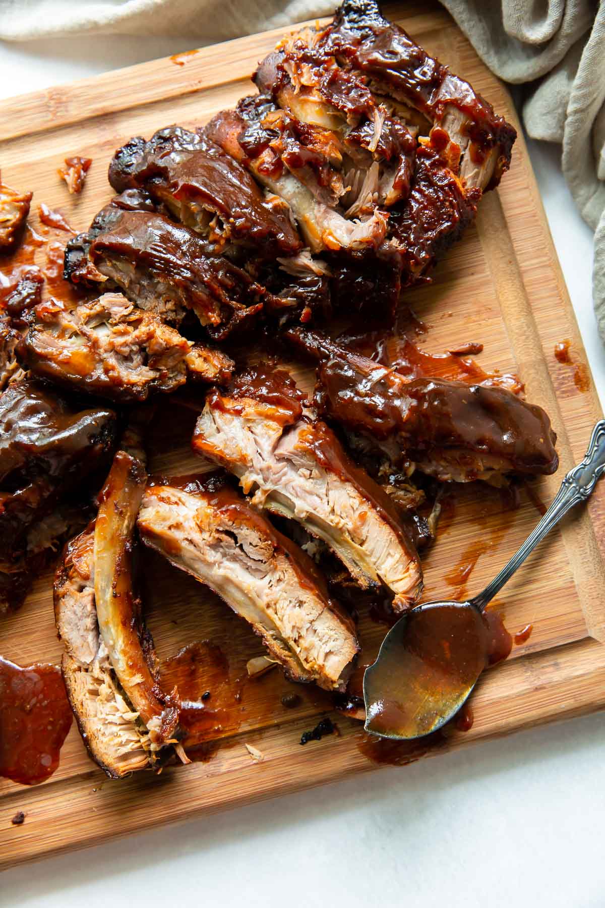 The Best Slow Cooker Ribs - Fall-Off-the-Bone Tender! - Kristine's Kitchen