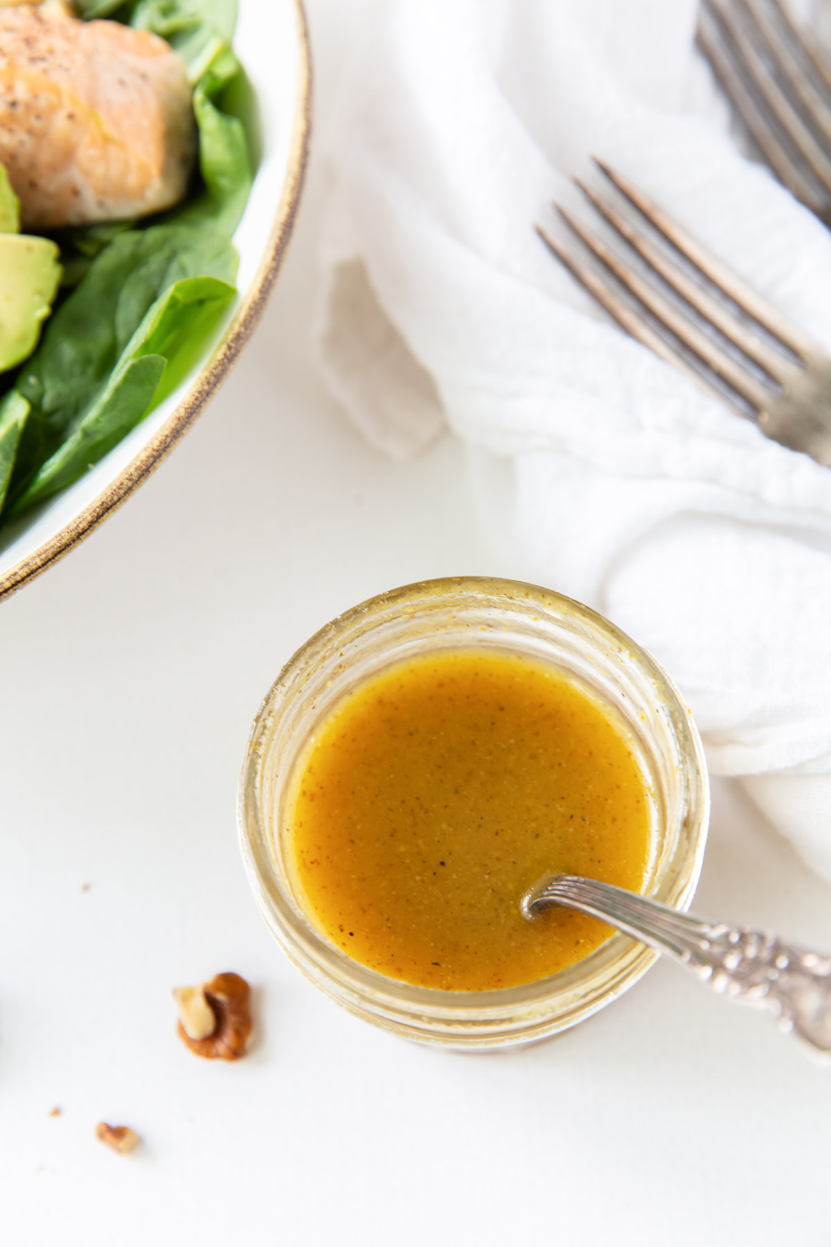 Honey Mustard Dressing - Fresh & Tangy! - Kristine's Kitchen