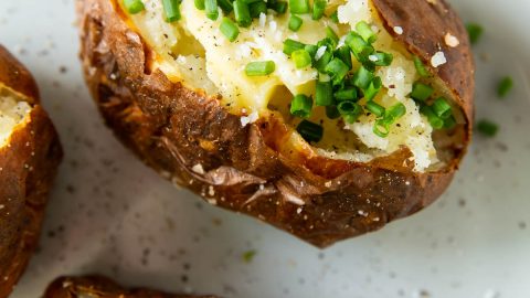 Best Baked Potato Recipe {Fluffy with Crispy Skin} - Kristine's Kitchen