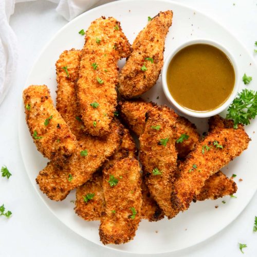 How to make the easiest grilled chicken tenders in the air fryer. Use