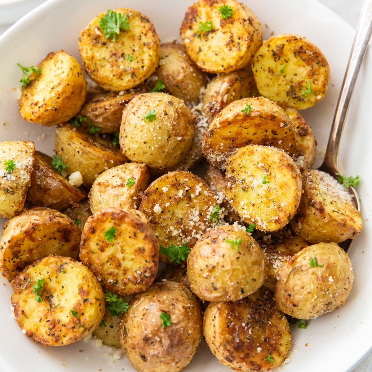 lol Indføre Aktiver Air Fryer Potatoes - The BEST Crispy Potatoes - Kristine's Kitchen