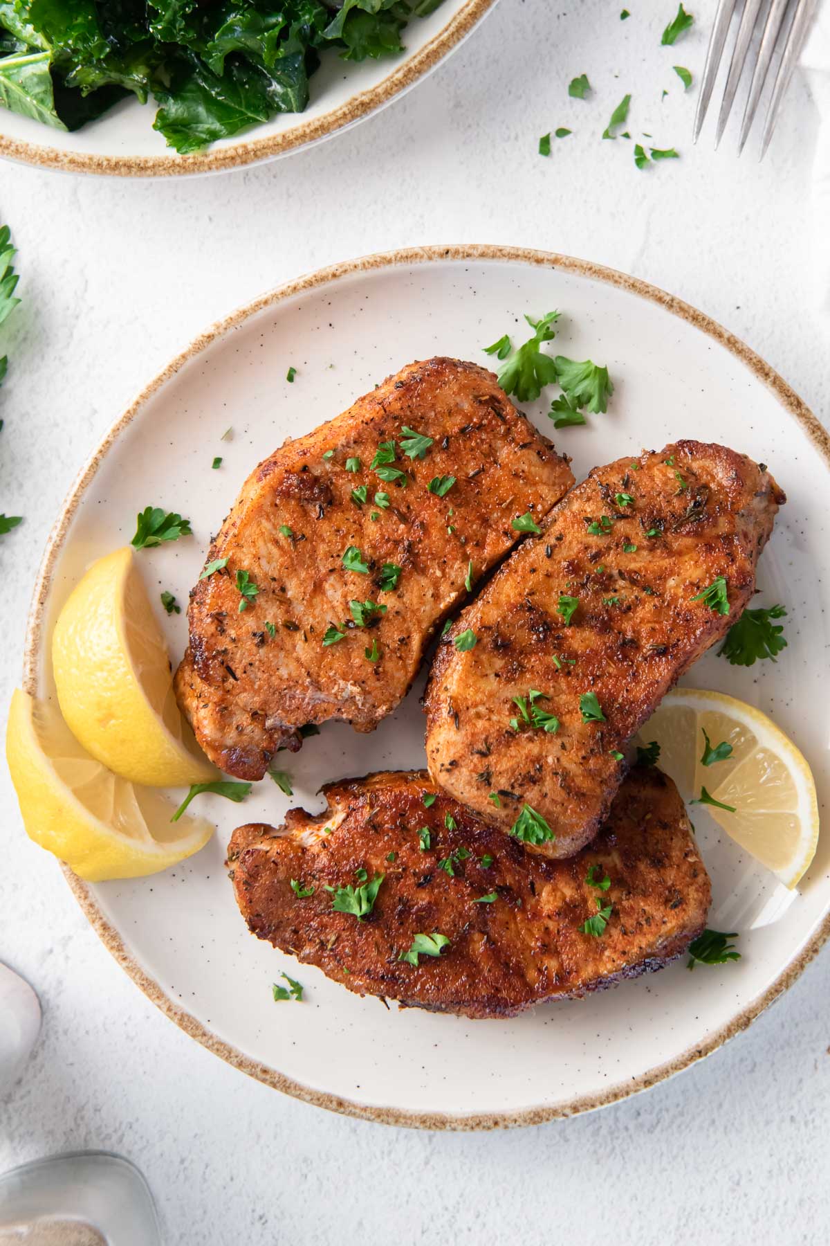 Air Fryer Pork Chops (Perfectly Juicy!) - Kristine's Kitchen