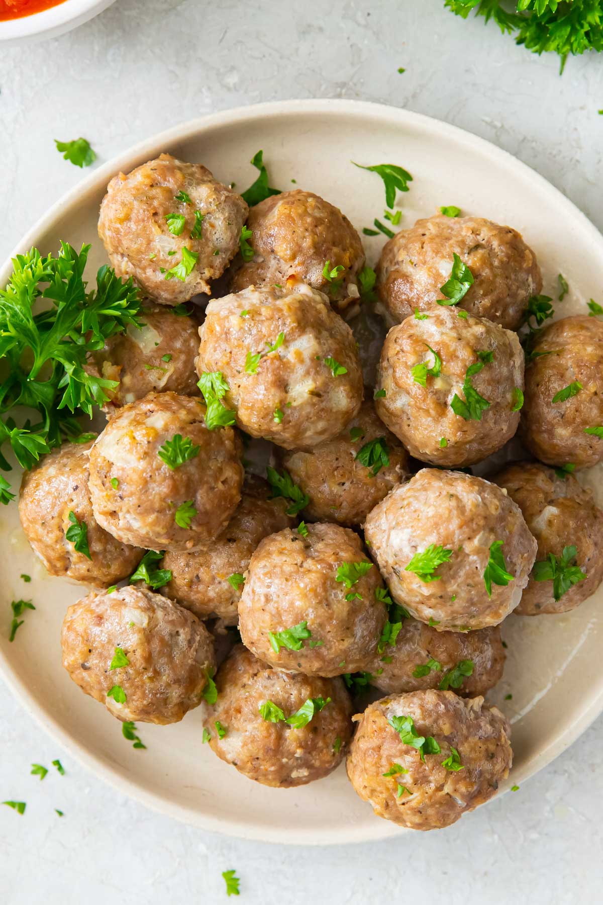 Turkey Meatballs Recipe Kristines Kitchen 