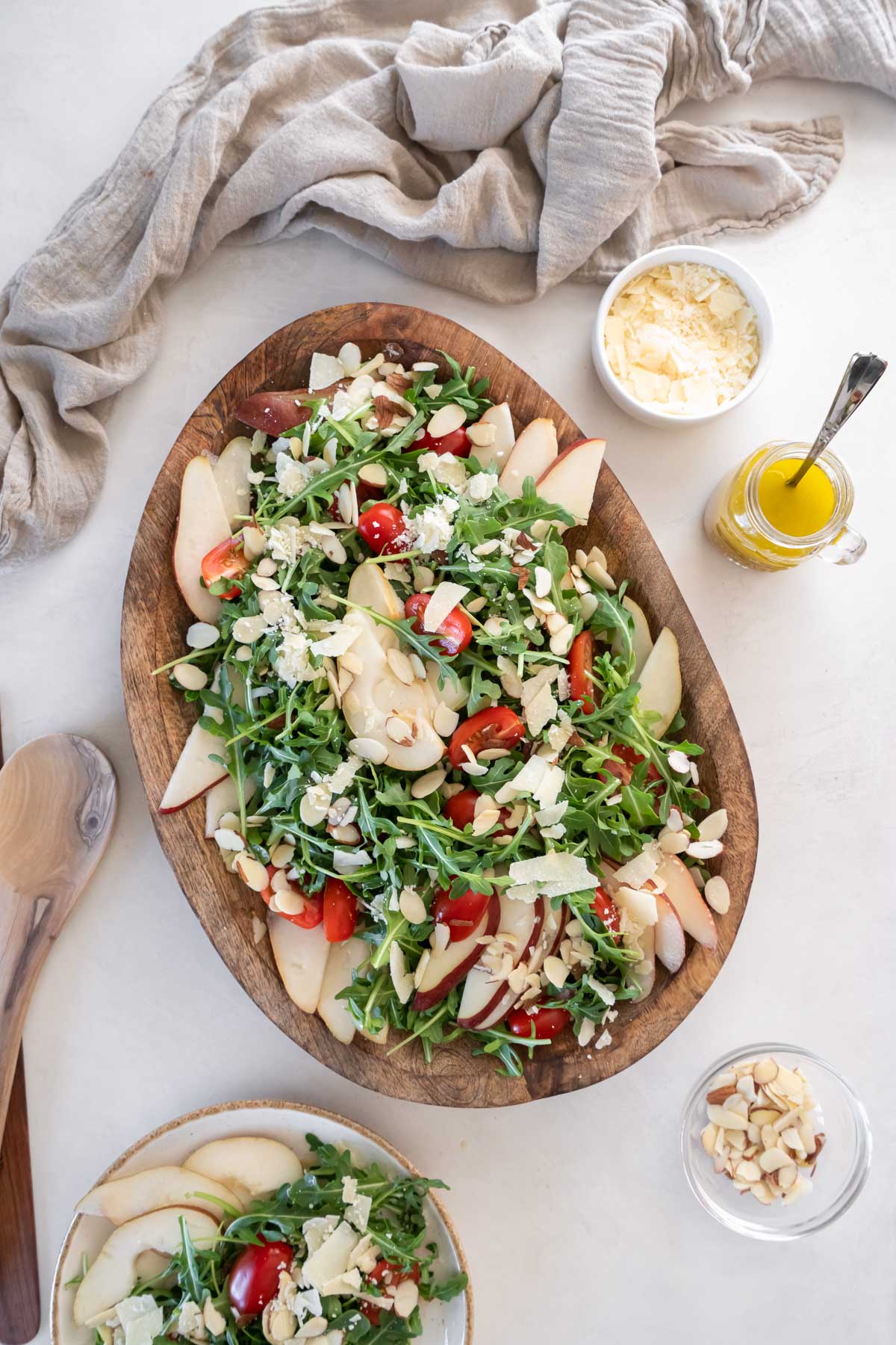 Arugula Salad With Pear And Parmesan - Kristine's Kitchen