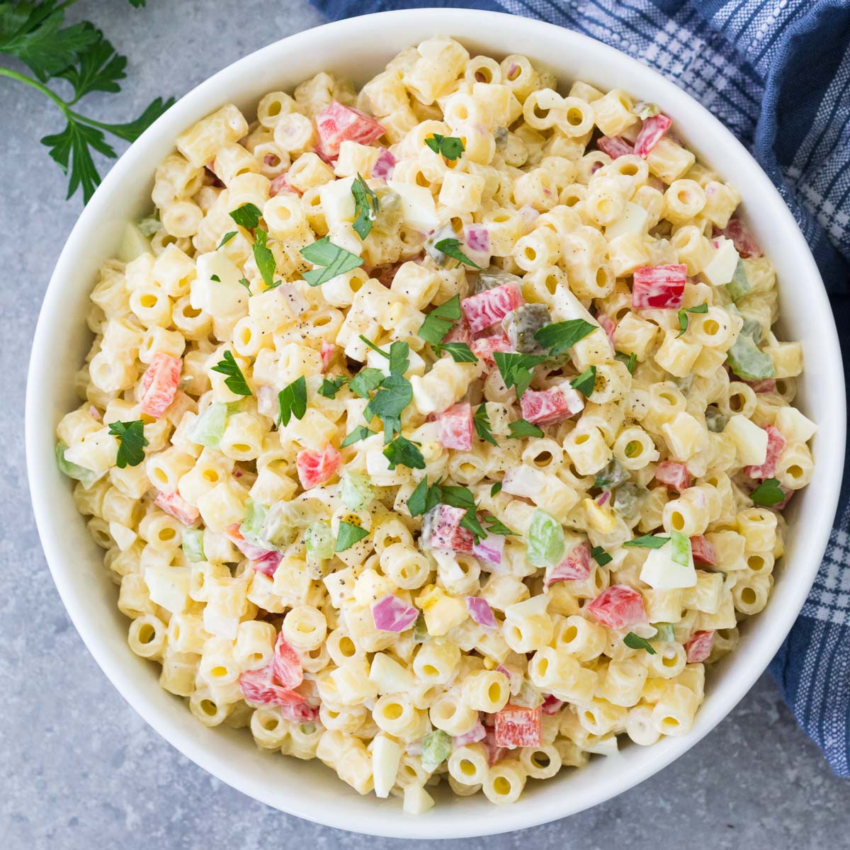 chicken macaroni salad recipe and procedure