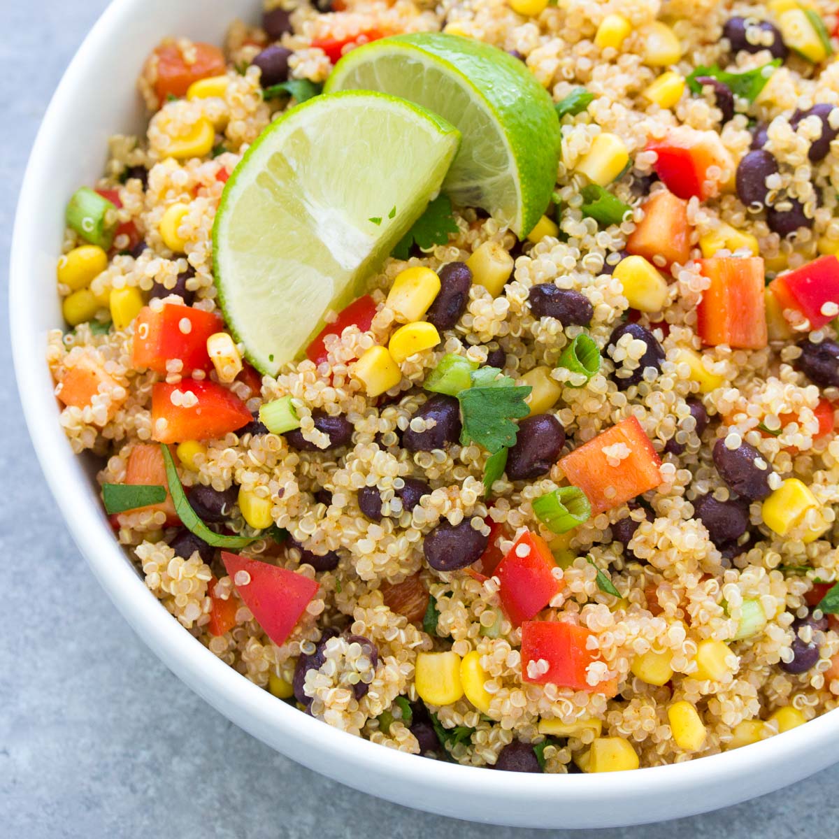 Easy Quinoa Salad Lunch Bowls 