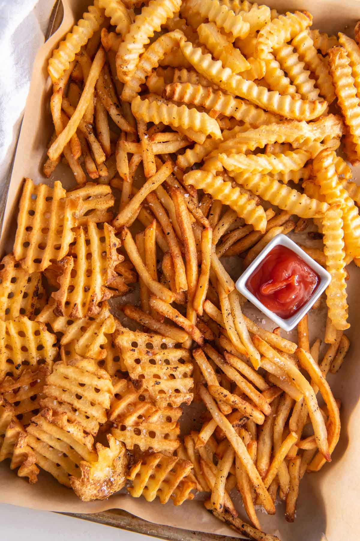 Seasoned Crinkle Cut French Fries