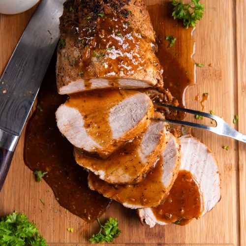 Crock Pot Pork Tenderloin - Kristine's Kitchen