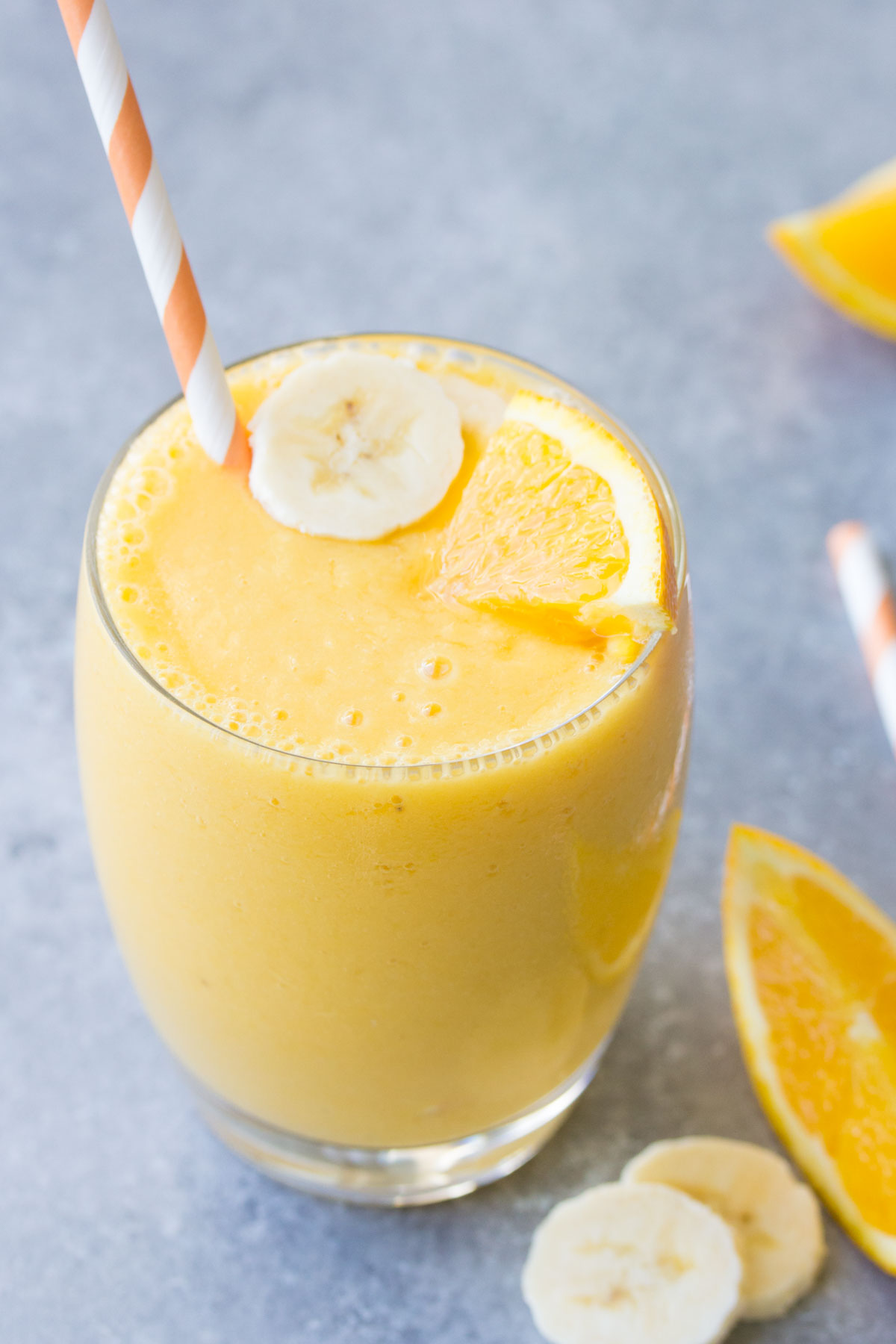 Orange Juice Smoothie (Sweet and Citrusy!)