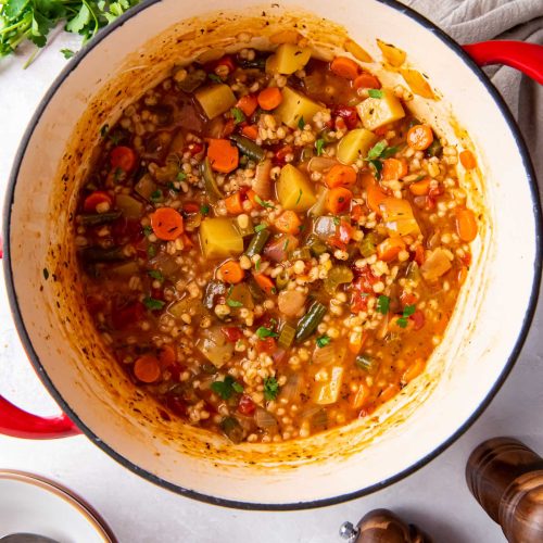 Vegetable Barley Soup - Alison's Allspice