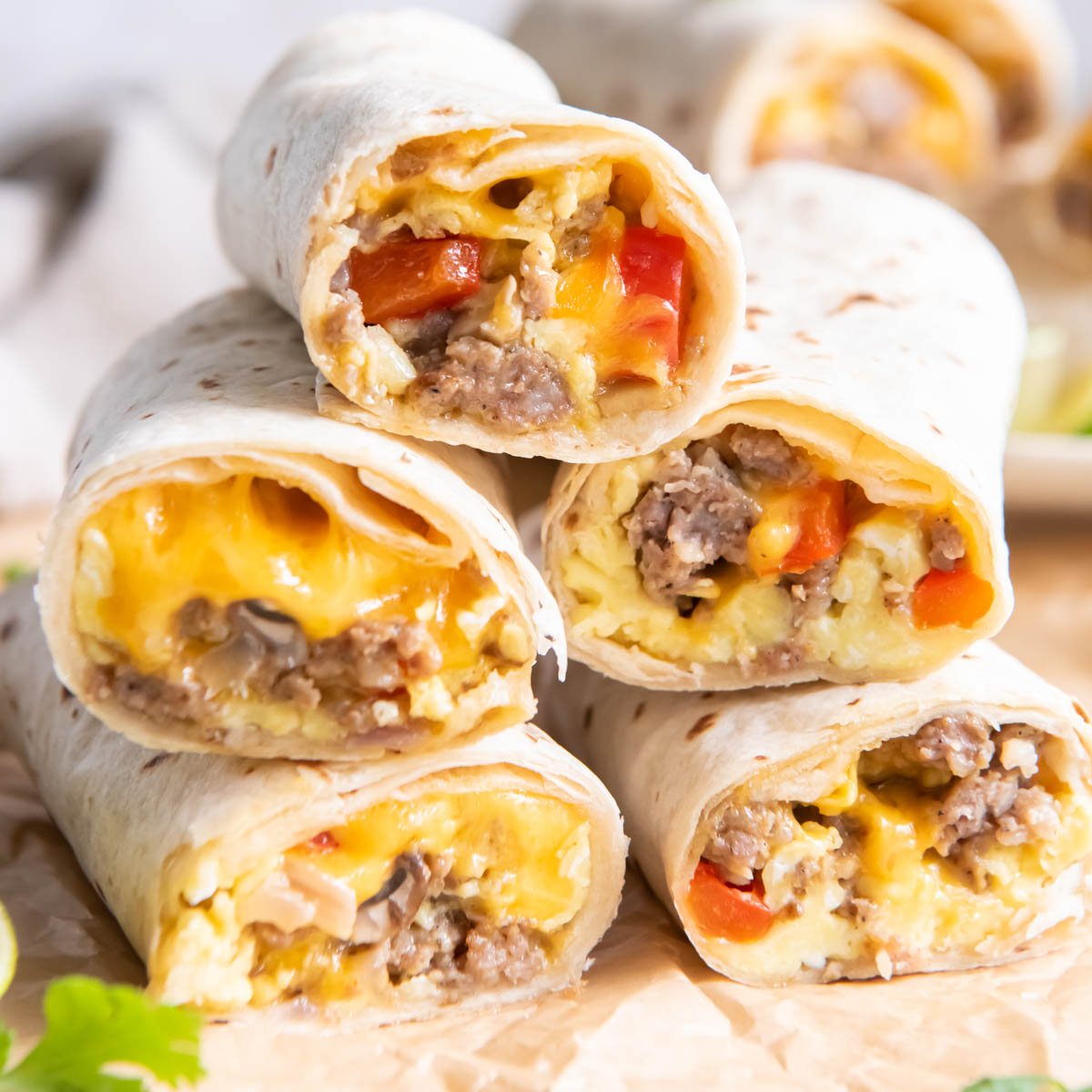 Breakfast Burrito Recipe How to make breakfast burritos on the