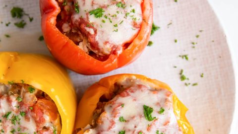 Stuffed bell peppers in the instant pot hot sale