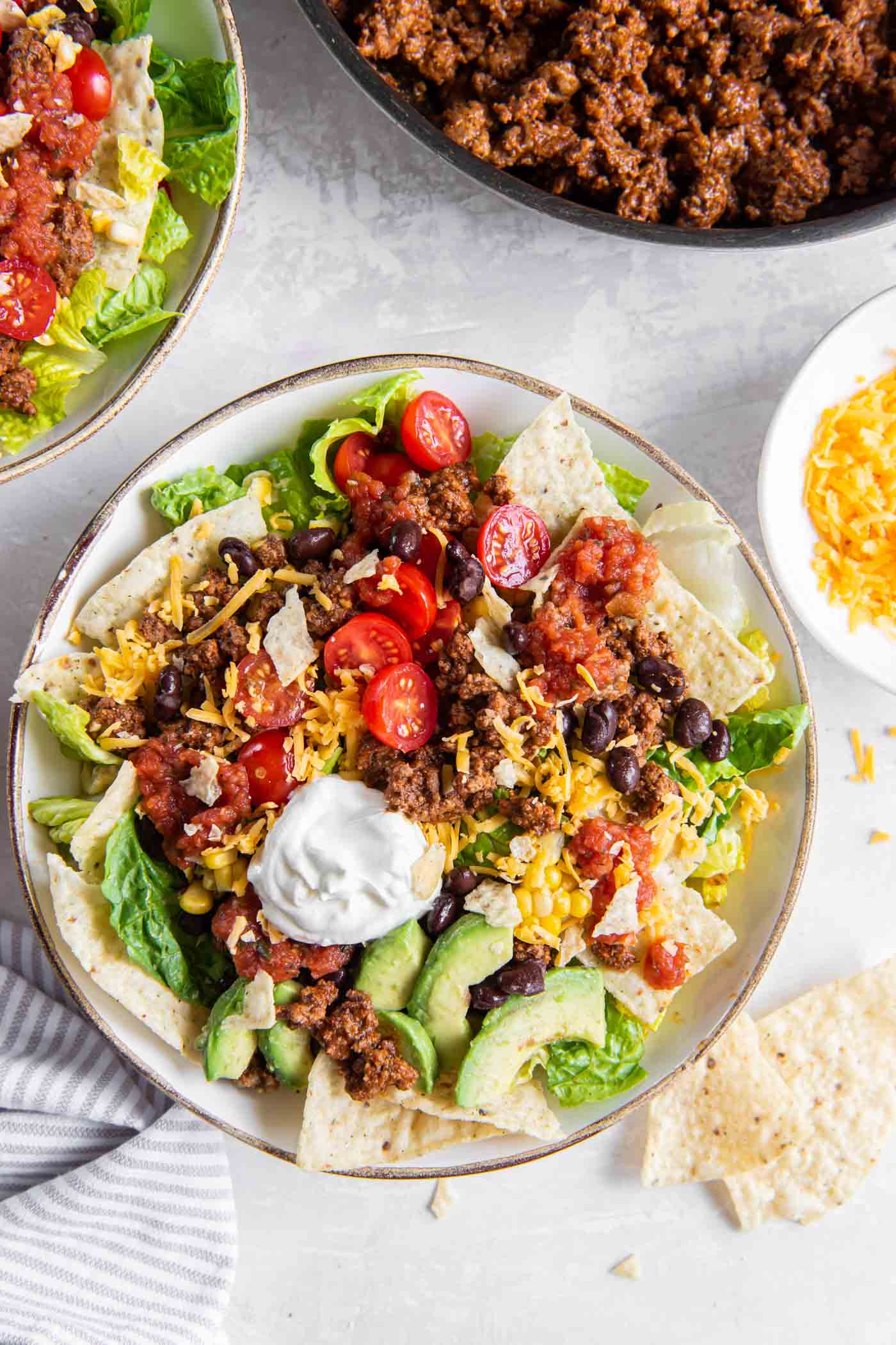 Taco Salad Recipe - Kristine's Kitchen