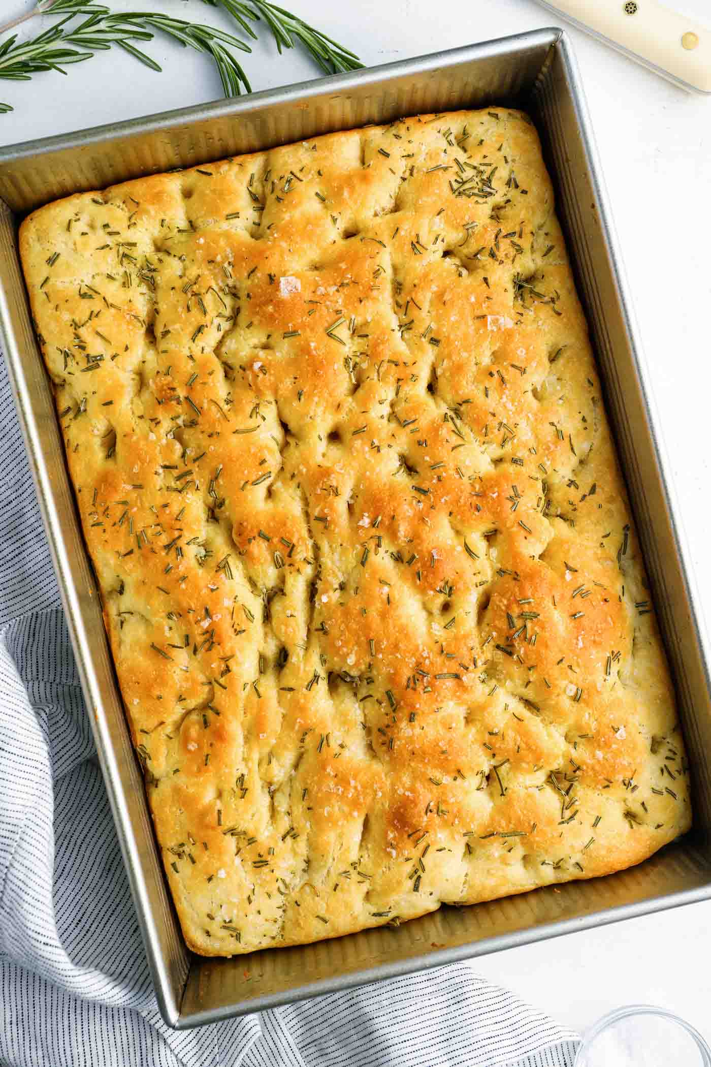 Focaccia Bread Recipe {So Easy!} - Kristine's Kitchen