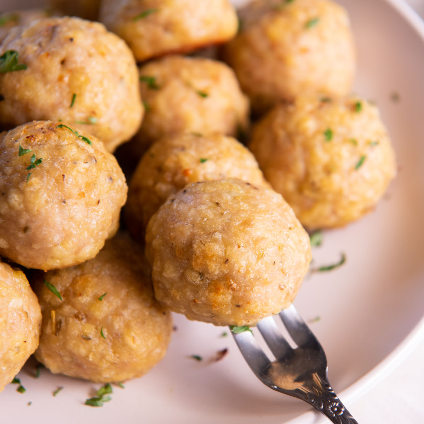 The Best Chicken Meatballs