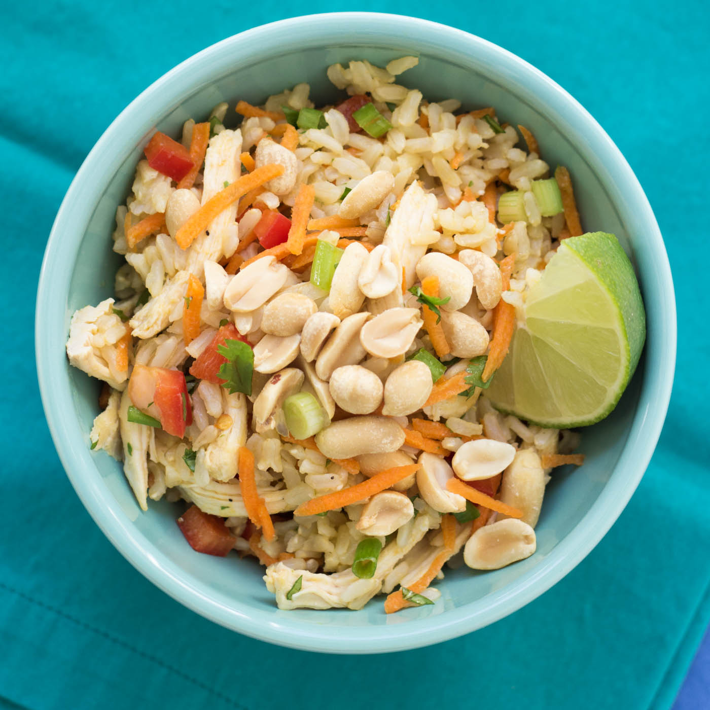 Chicken Rice Salad