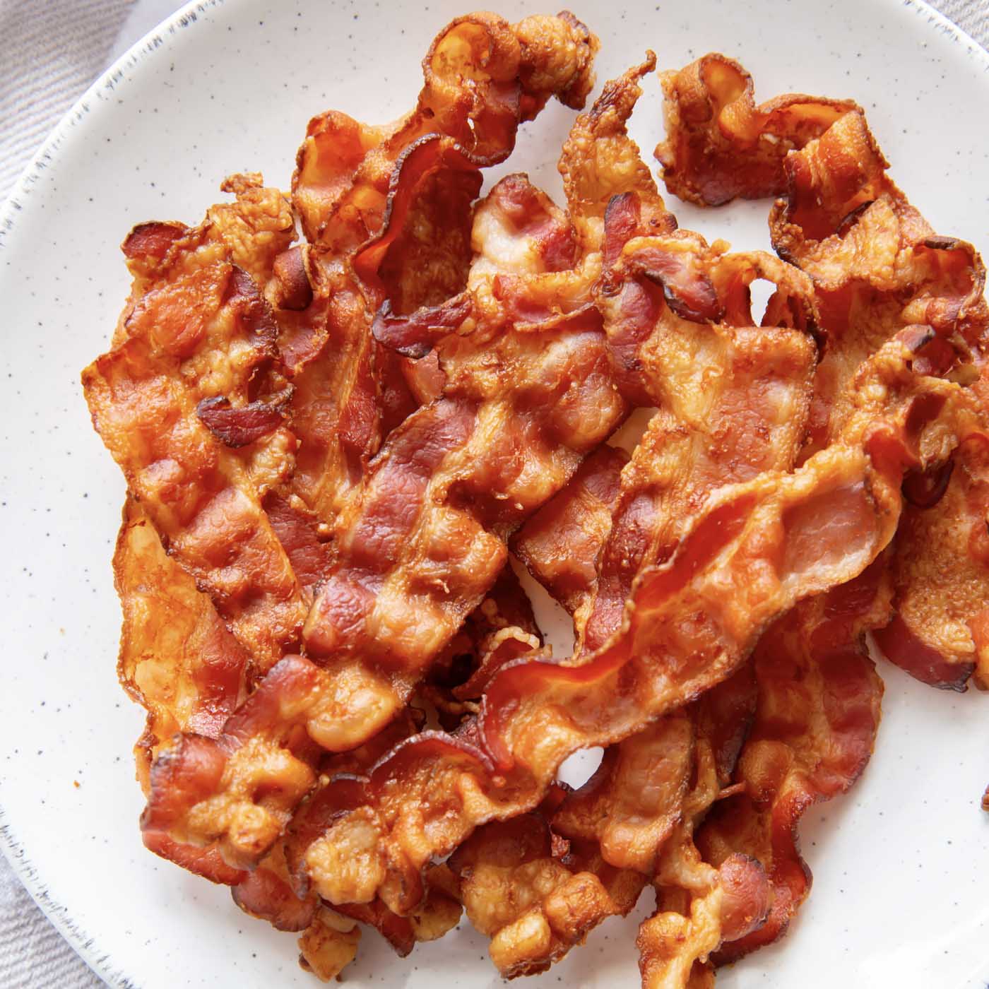 Crispy Air Fryer Bacon (Gluten-Free, Dairy-Free) - Dish by Dish