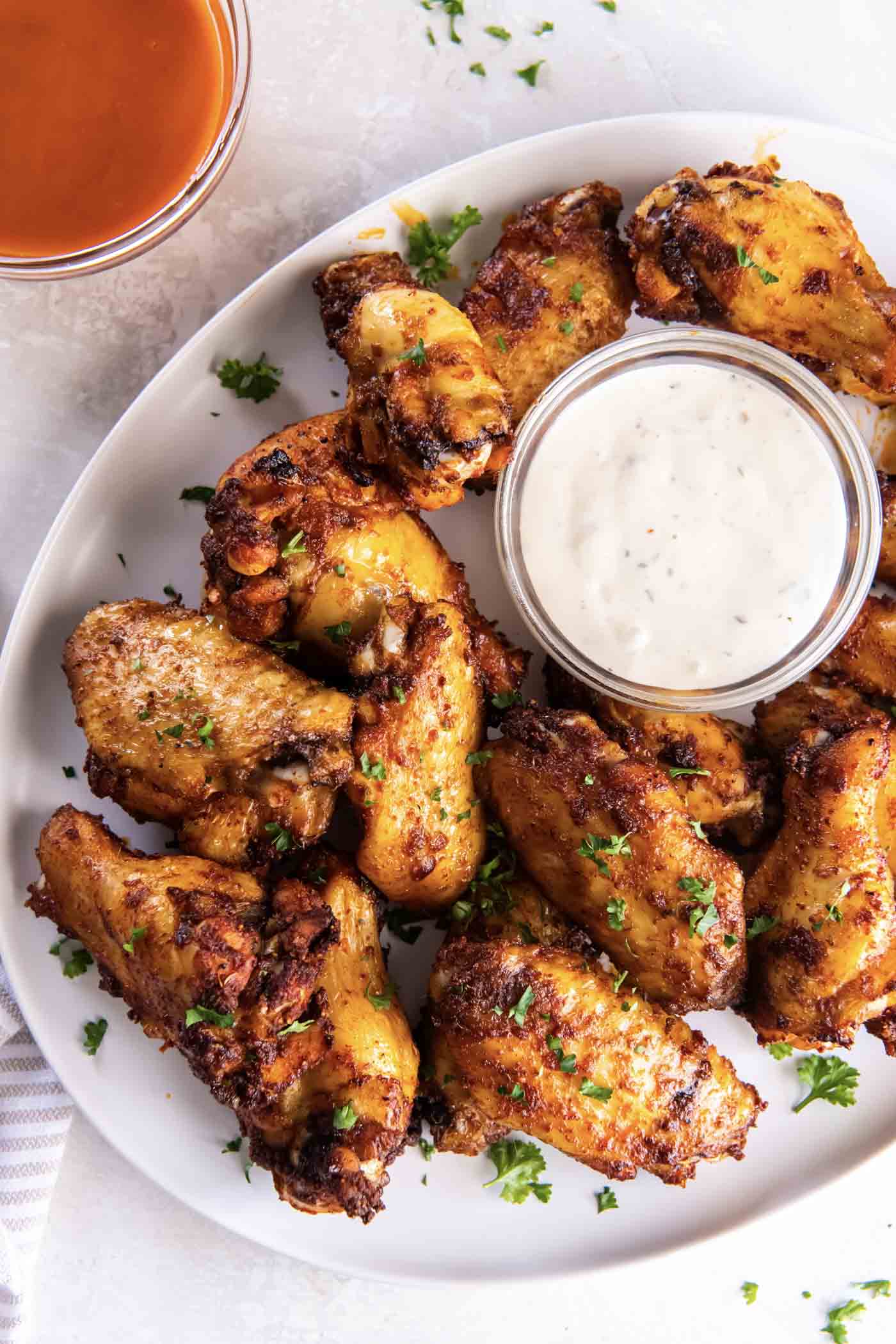 Crispy Baked Chicken Wings - Kristine's Kitchen