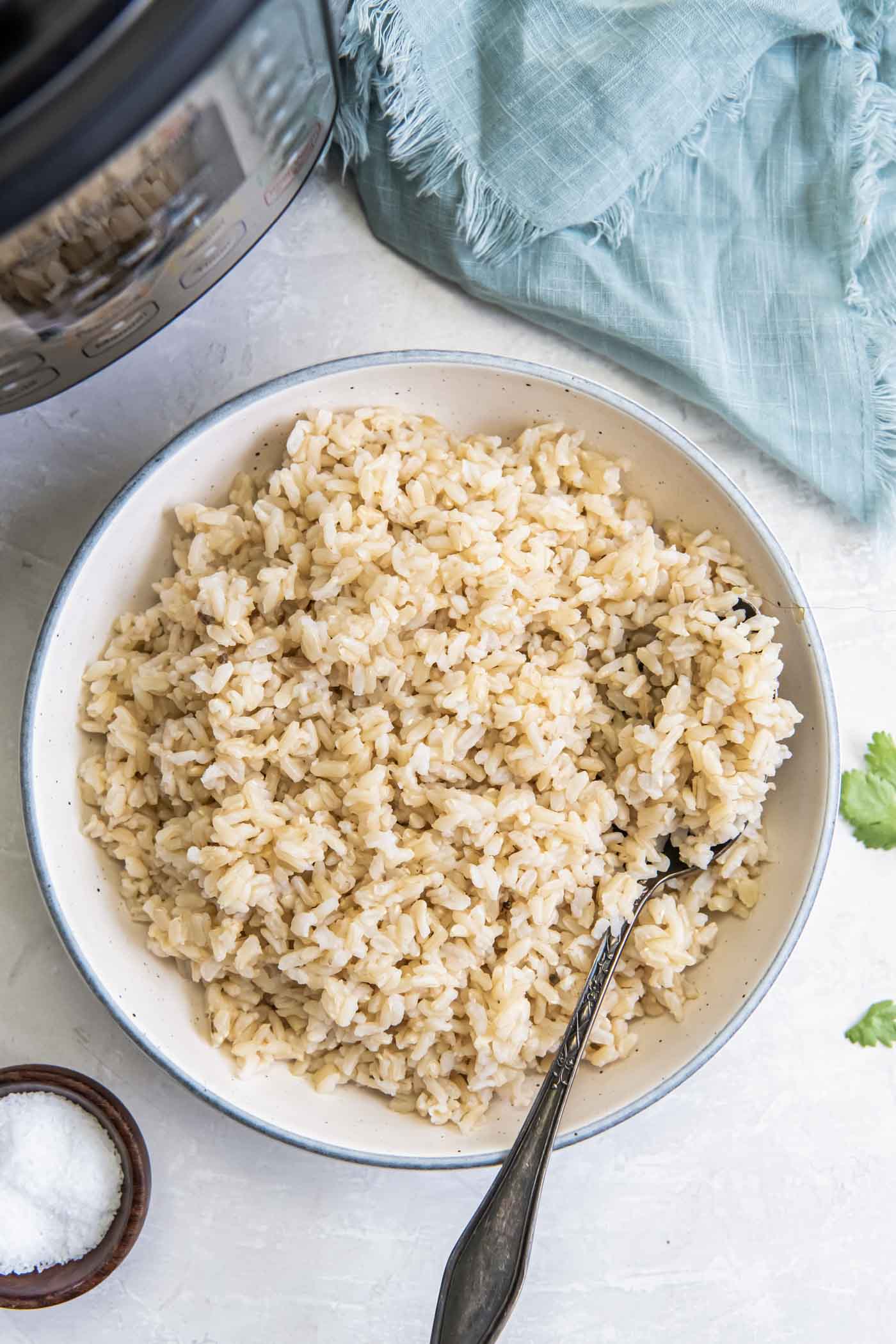 Instant Pot Brown Rice - Kristine's Kitchen