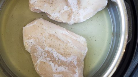 Instant pot cheap frozen chicken time