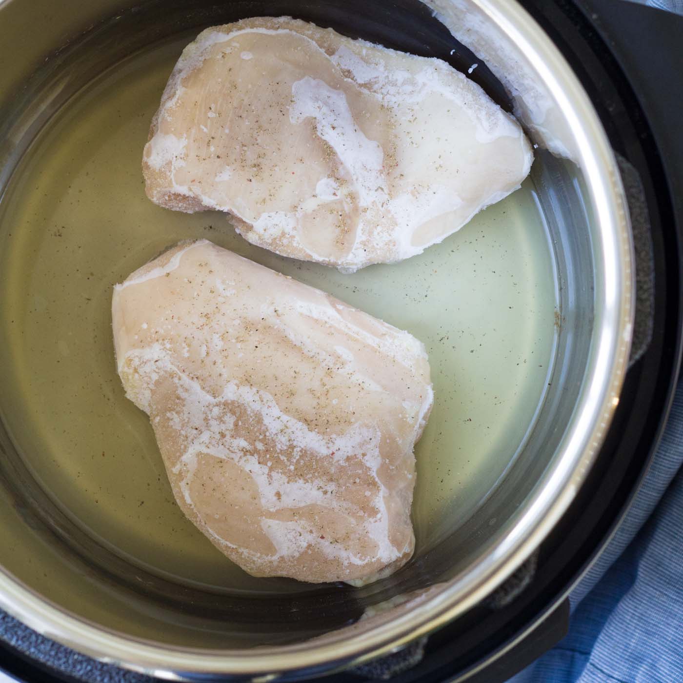How to Cook Frozen Chicken Breasts in the Instant Pot - Kristine's