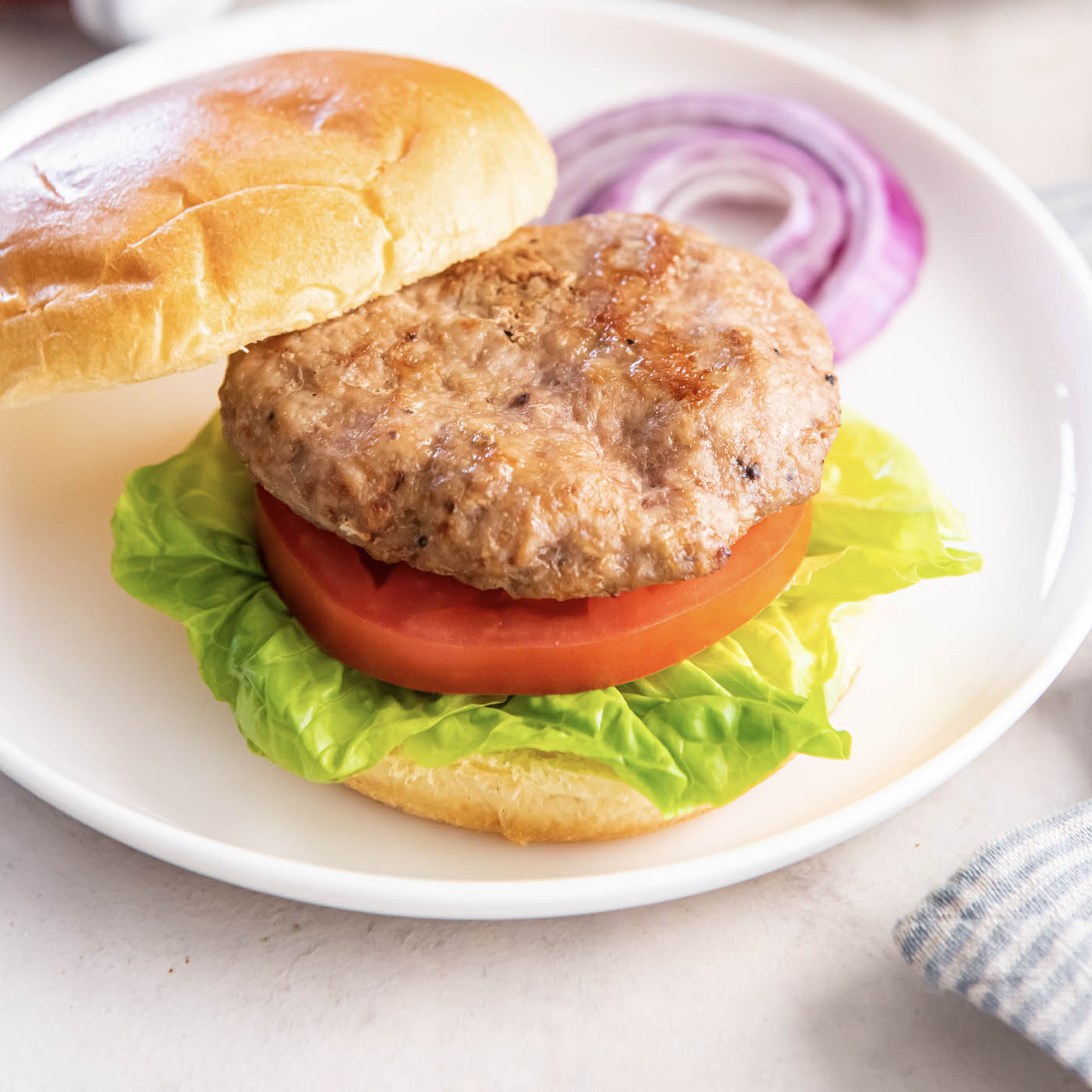 Air Fryer Turkey Burgers