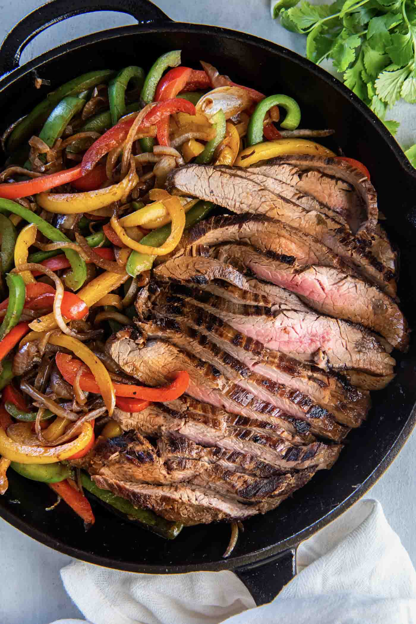 Steak Fajitas Recipe - Kristine's Kitchen