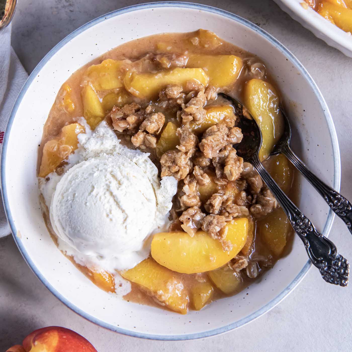 Peach Crisp