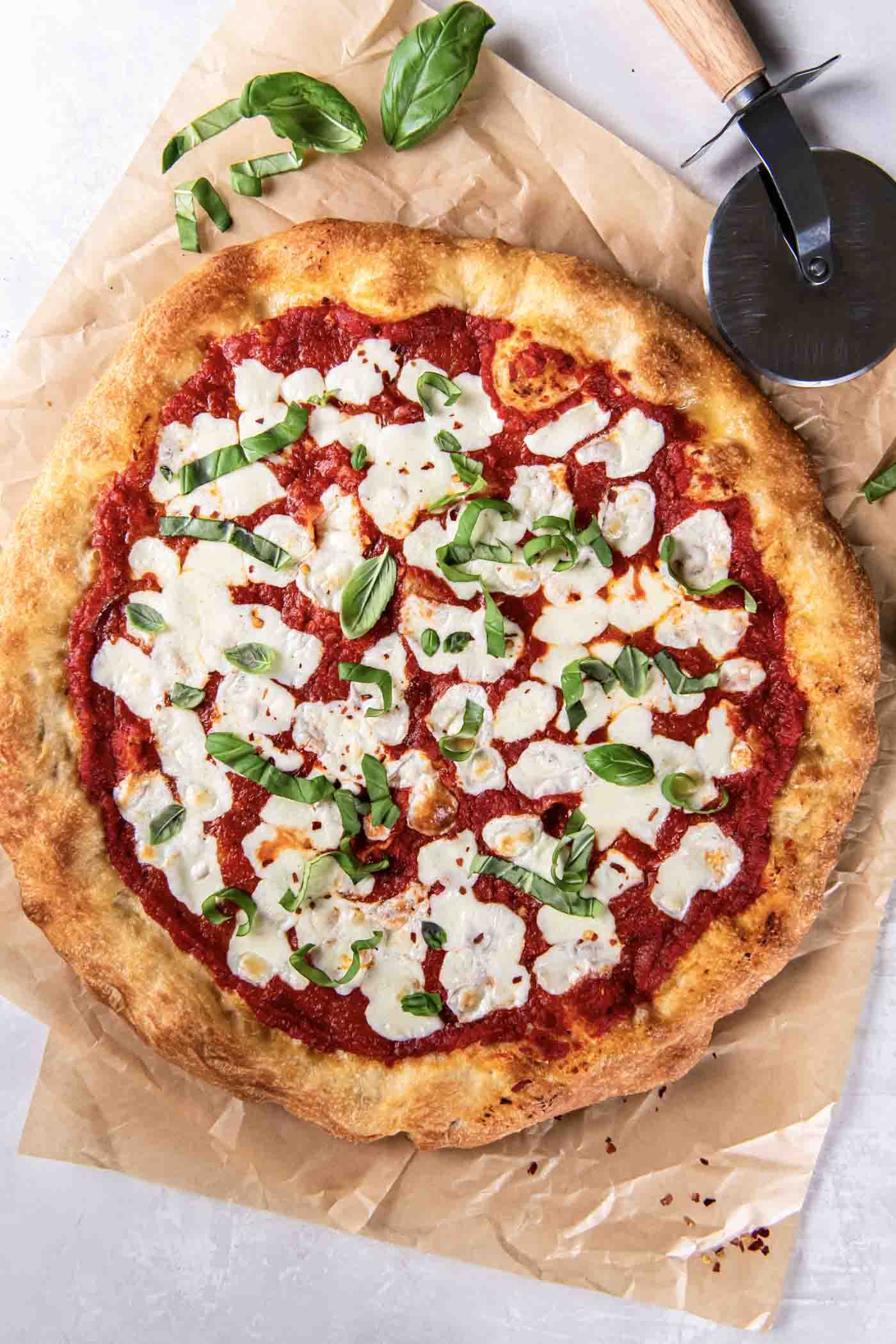 Margherita Pizza Recipe - Kristine's Kitchen