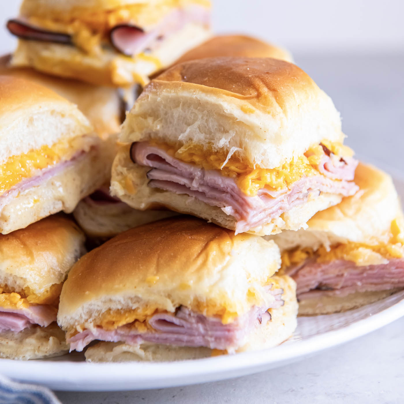 Easy Ham and Cheese Sliders