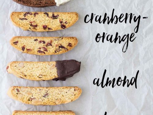 Biscotti Recipe (4 Flavors)
