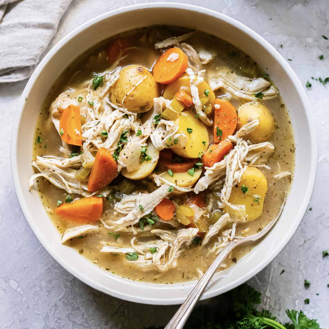 Slow Cooker Chicken Stew