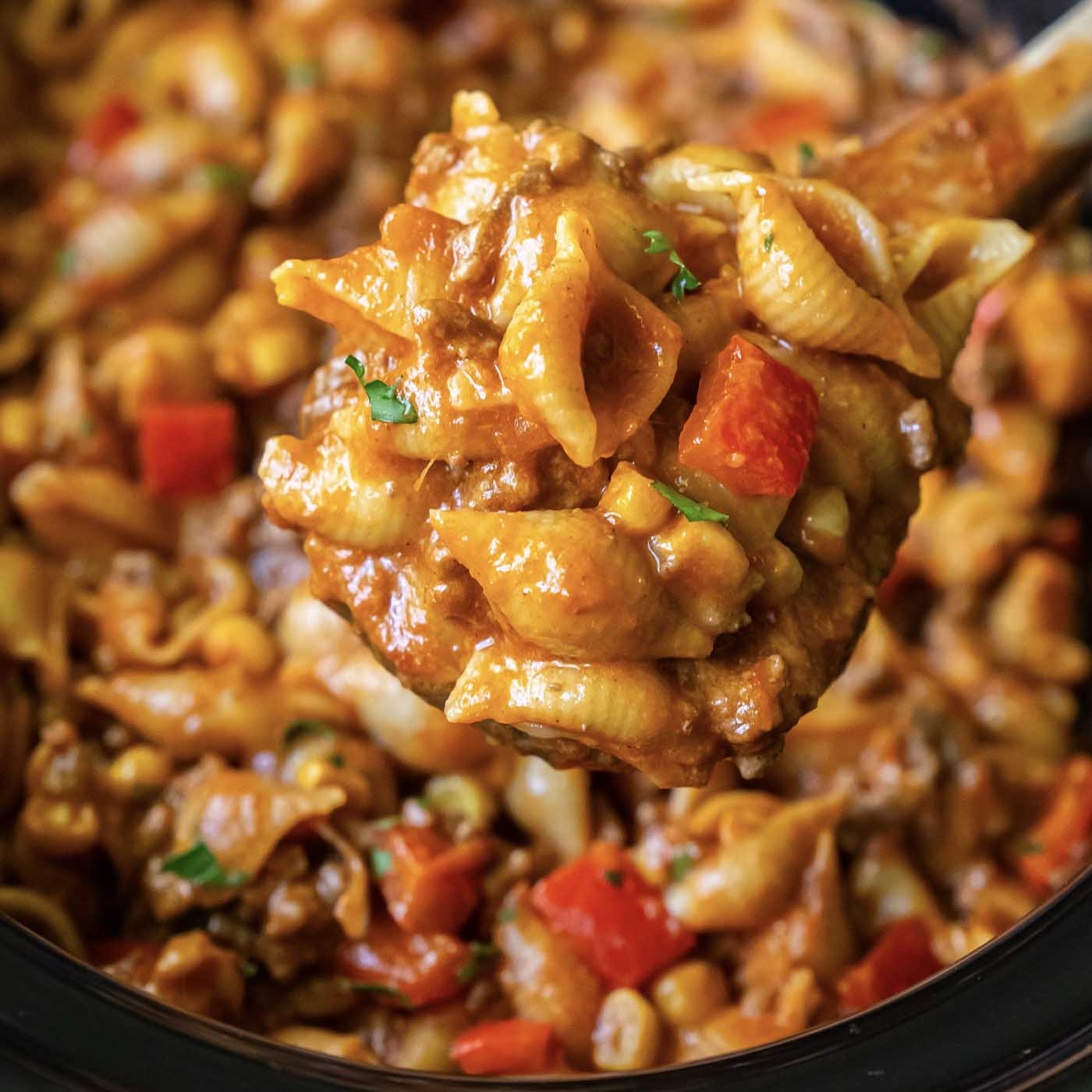 Easy Slow Cooker Taco Pasta-image