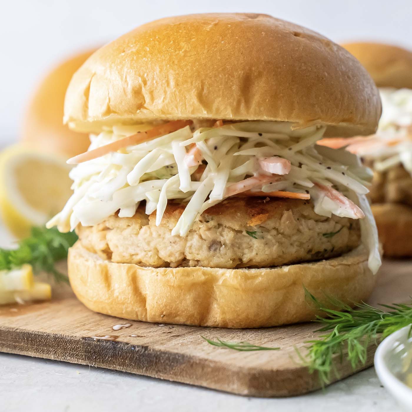 Salmon Burgers