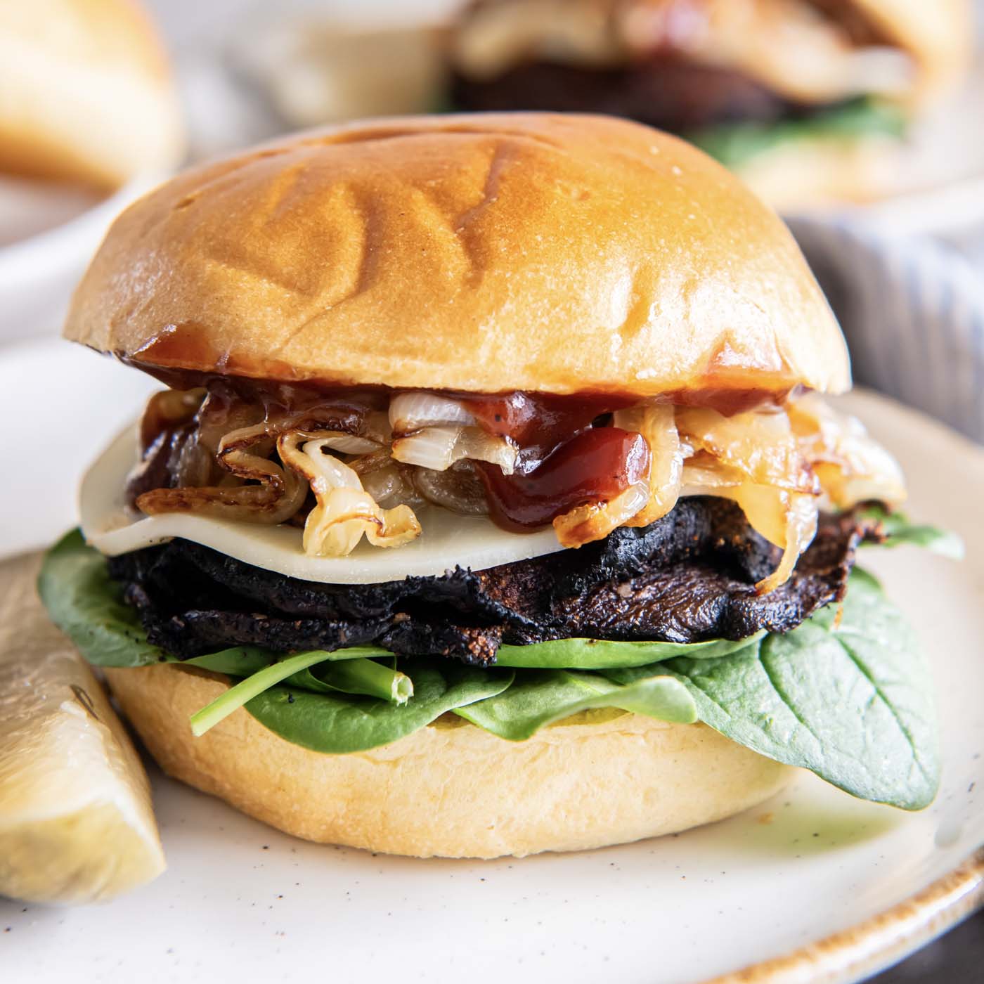 Portobello Mushroom Burger