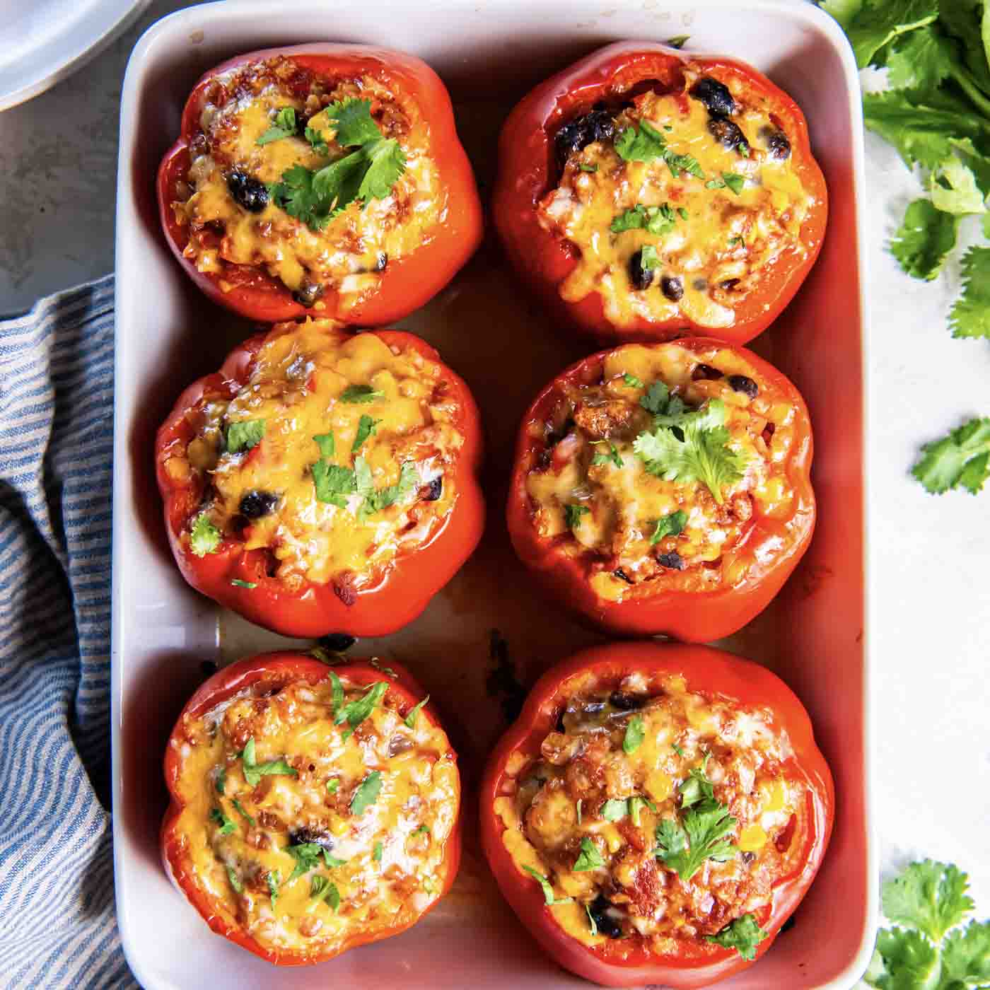 Vegetarian Stuffed Peppers