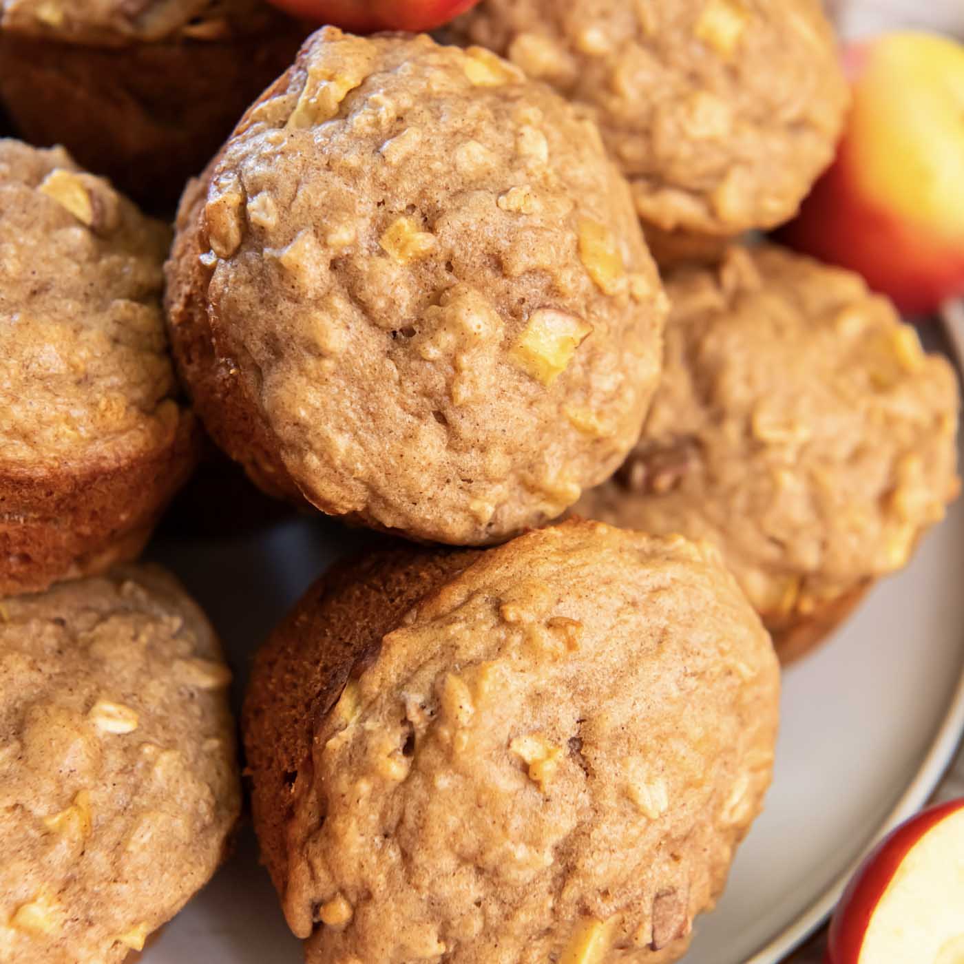 Apple Oatmeal Muffins