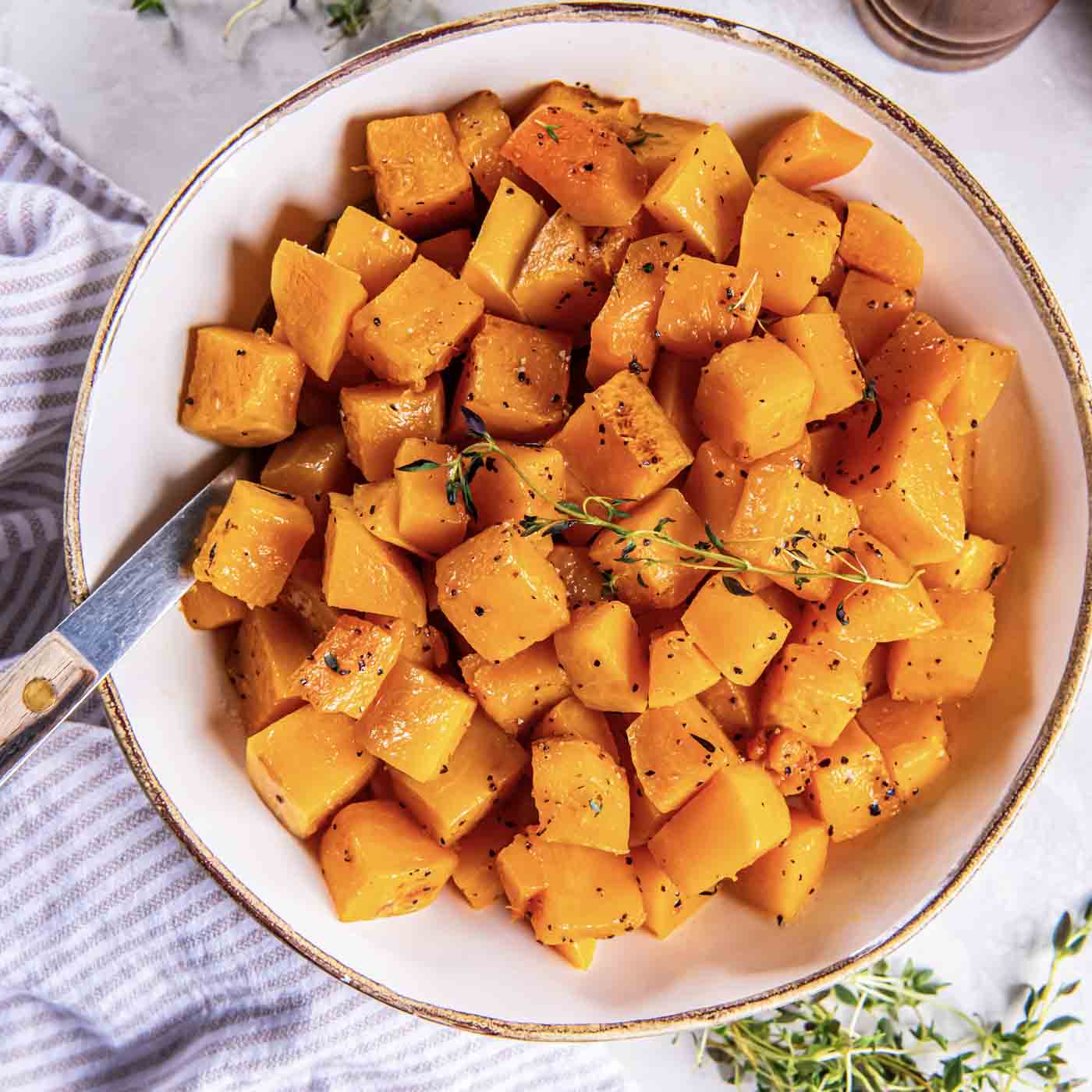 Oven Roasted Butternut Squash