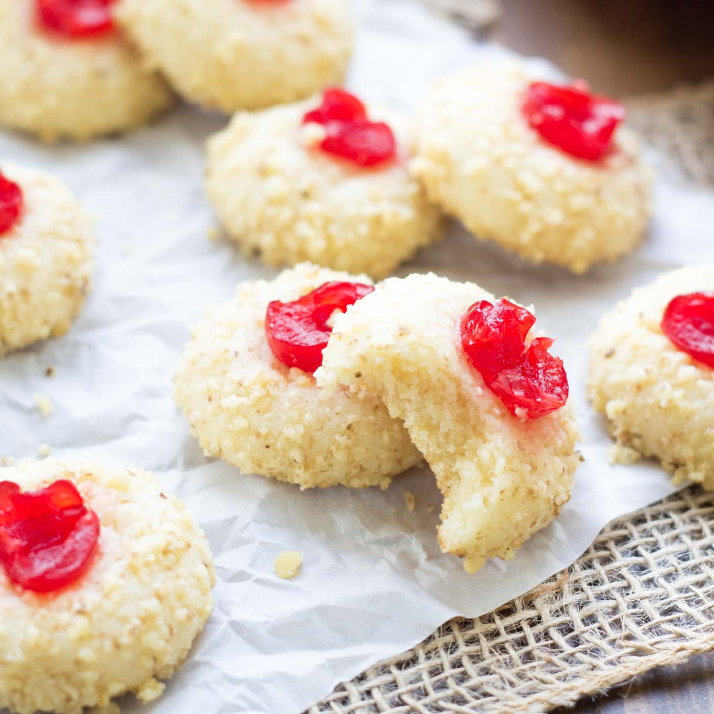 Cherry Cream Cheese Cookies