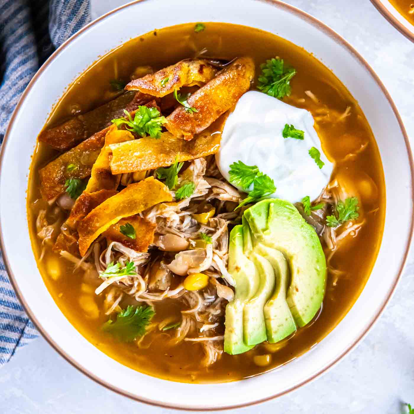 Crockpot White Chicken Chili