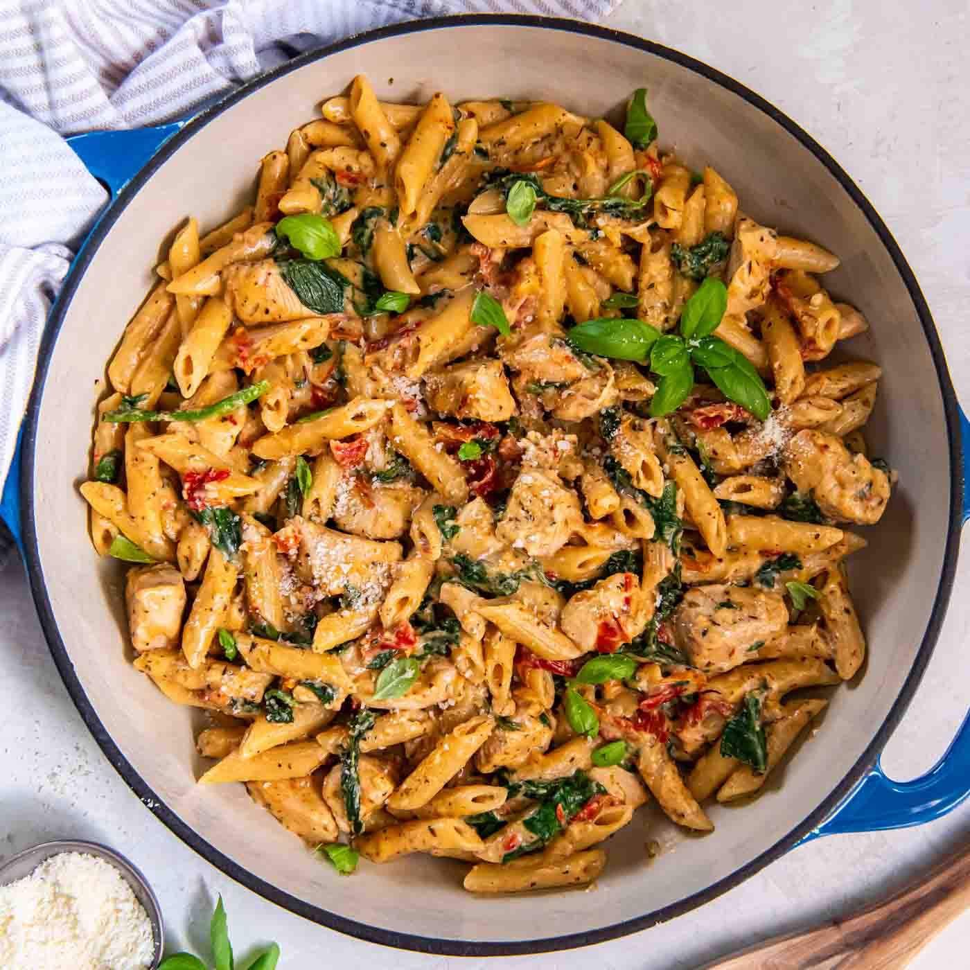 Tuscan Chicken Pasta