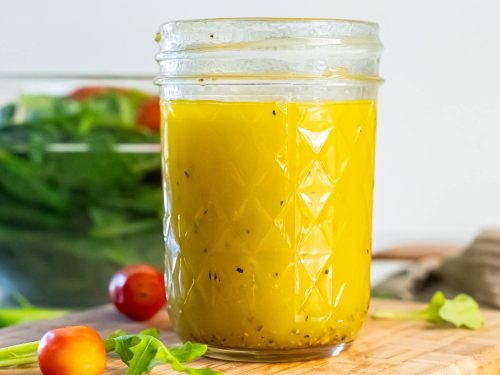 how to cut the vinegar taste in salad dressing Easy Vinaigrette Recipe