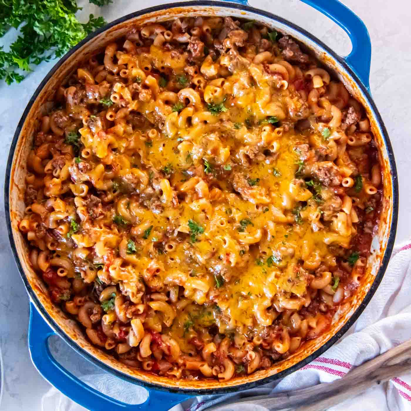 Ground Beef Pasta (One Pot)