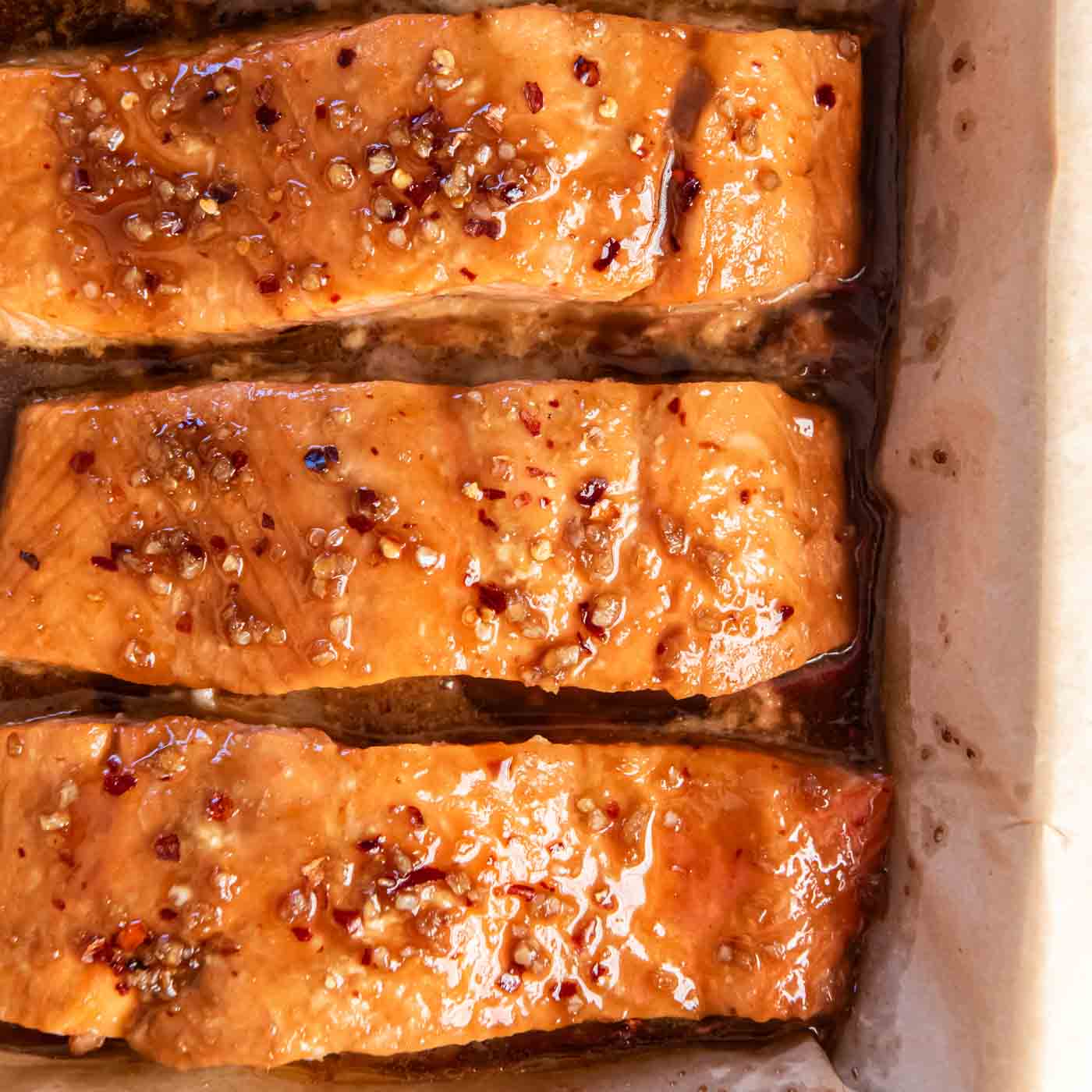 Maple Glazed Salmon
