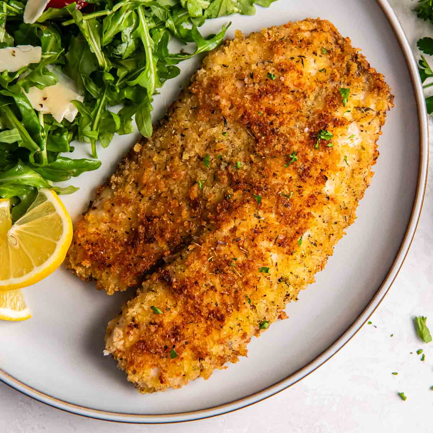 Easy Parmesan Crusted White Fish