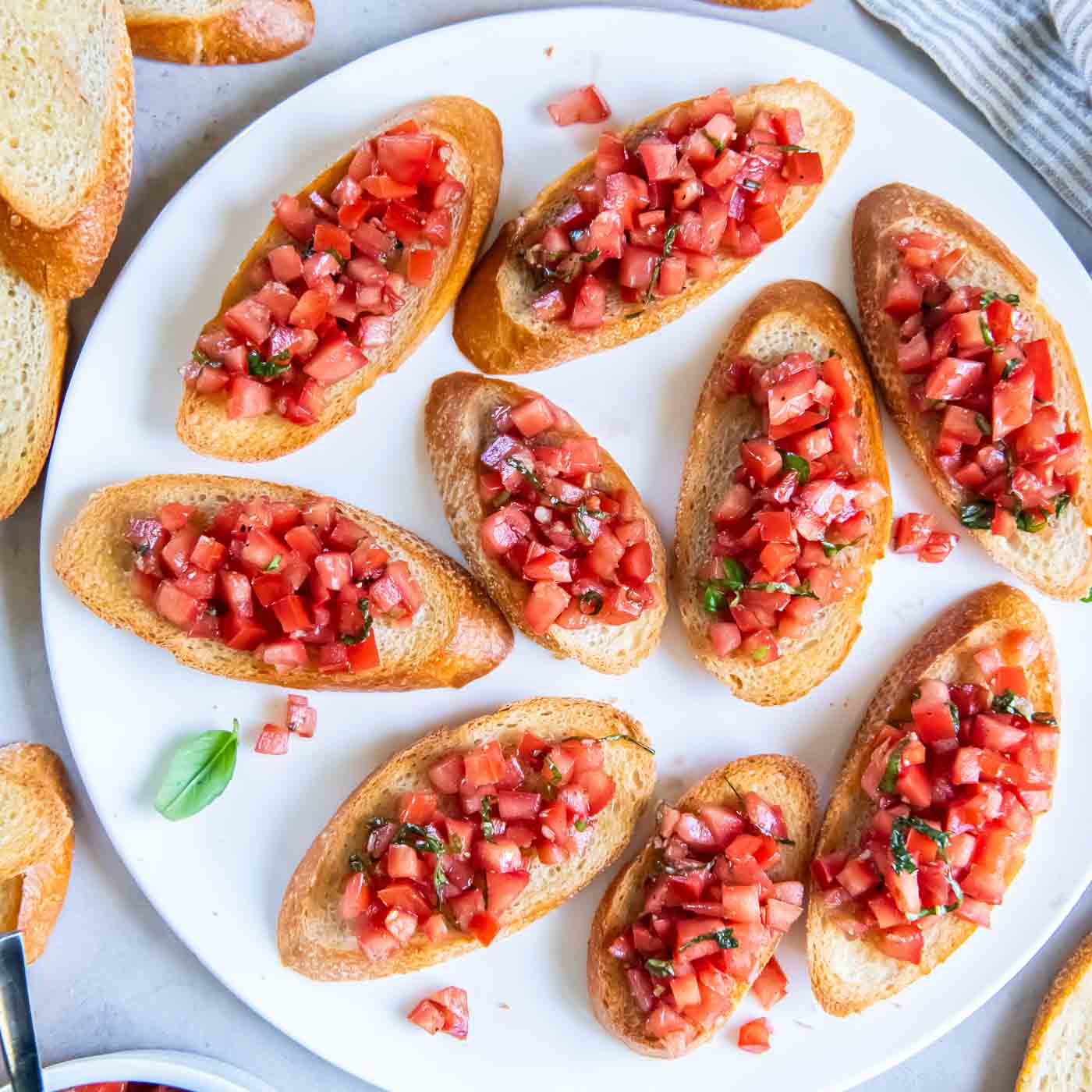 Easy Bruschetta Recipe
