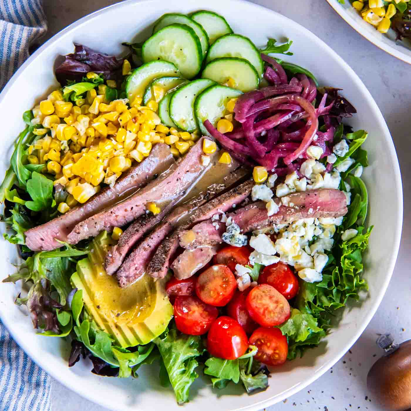 The Best Steak Salad